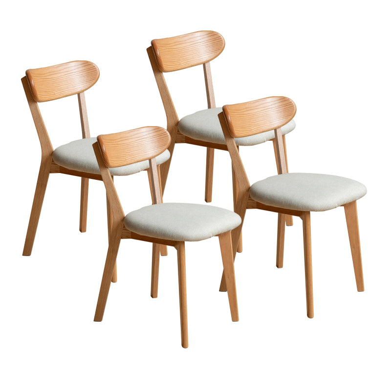 Scandinavian Dining Chair for Kitchen & Dining, Solid Oak