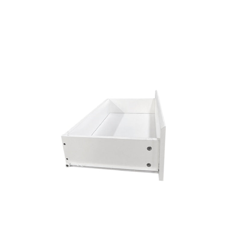 Modern 6-Drawer Double Dresser for Bedroom, Sleek White