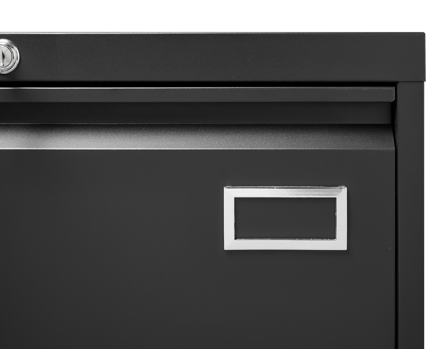 Sleek 3-Drawer Lateral File Cabinet for Home Office, Locking