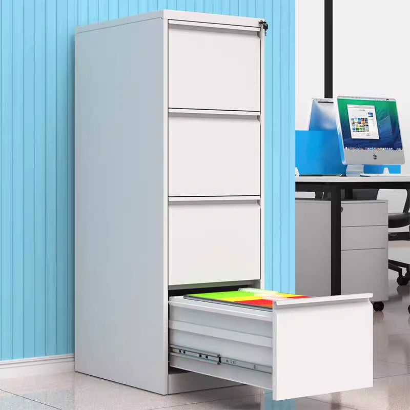 Sleek 3-Drawer Lateral File Cabinet for Home Office, Locking