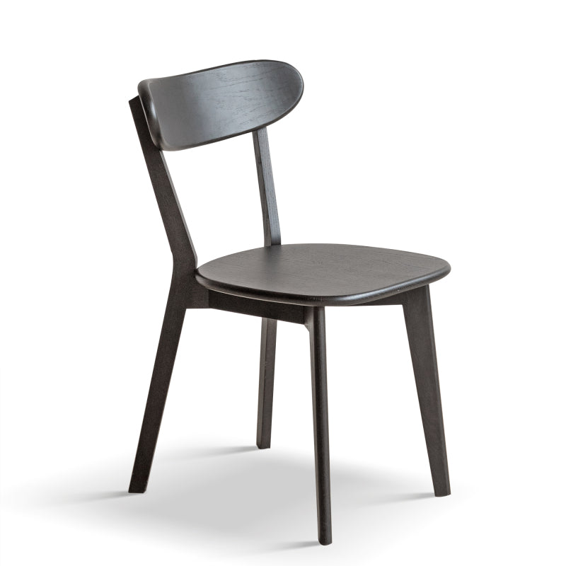 Scandinavian Dining Chair for Kitchen & Dining, Solid Oak