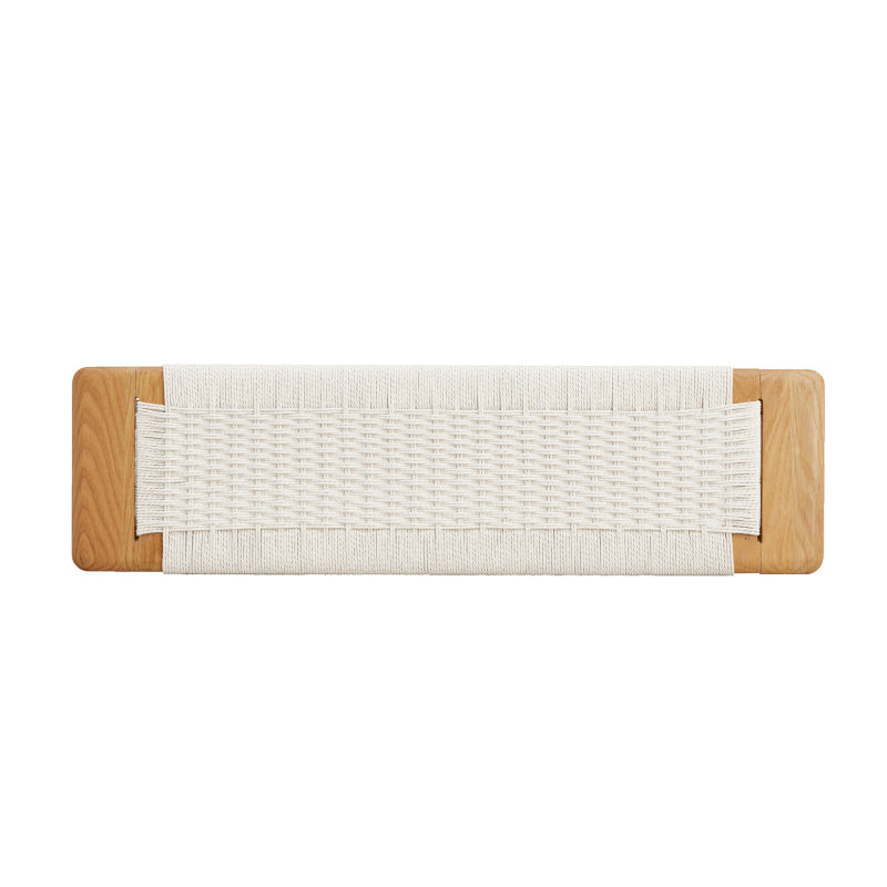 Minimalist Solid Oak Dining Bench for Dining Room or Bedroom