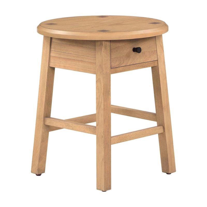 Parkridge Side Table for Living Room, Space-Saving