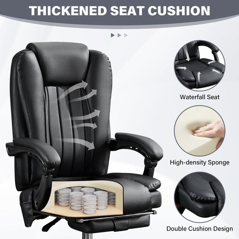 Executive Office Chair for Home Office with Heat & Massage