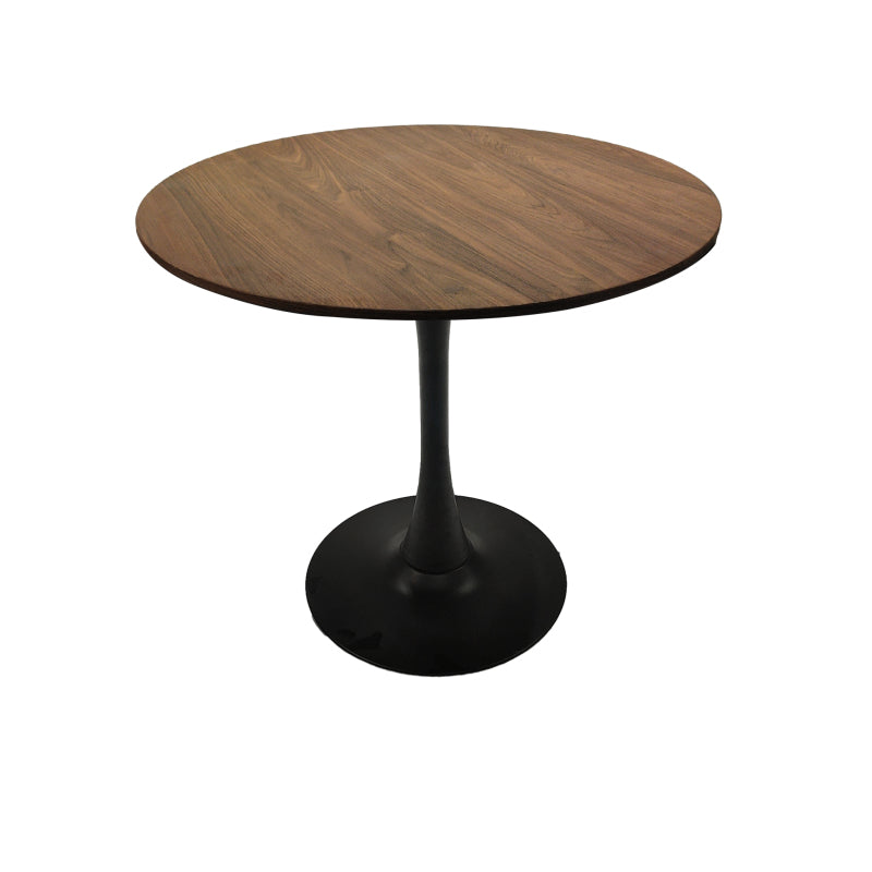 Mid-Century Round Tulip Dining Table for 2-4, Pedestal Base