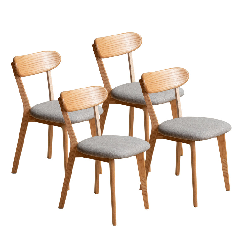 Scandinavian Dining Chair for Kitchen & Dining, Solid Oak