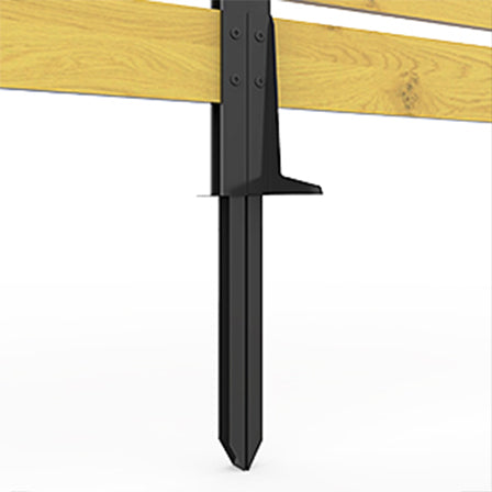 Goodyo Cedar Privacy Screen for Outdoor Bins & AC, 2 Panels