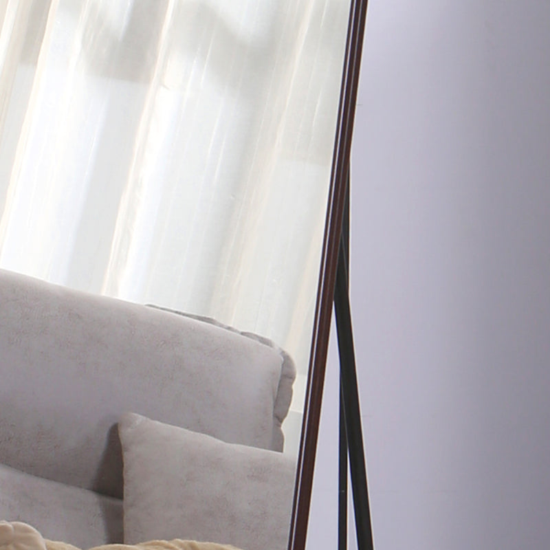 Modern Full-Length Mirror for Bedroom, 60x16 Stand/Wall