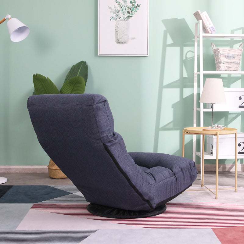 Japanese-Style Floor Chair for Balcony - Adjustable Recline