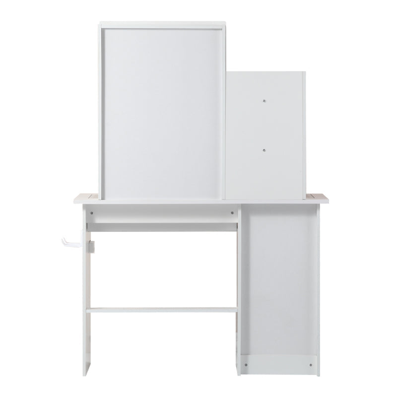 Modern Bedroom Vanity with Smart LED Mirror & Drawers