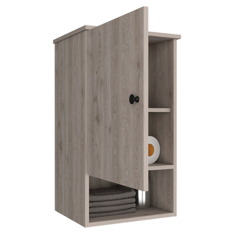 St. Angelo Bathroom Medicine Cabinet, Single Door, 2 Shelves