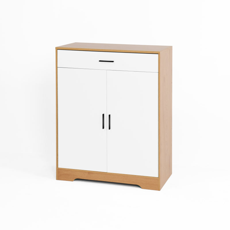 Modern Shoe Cabinet for Entryway with Adjustable Shelves