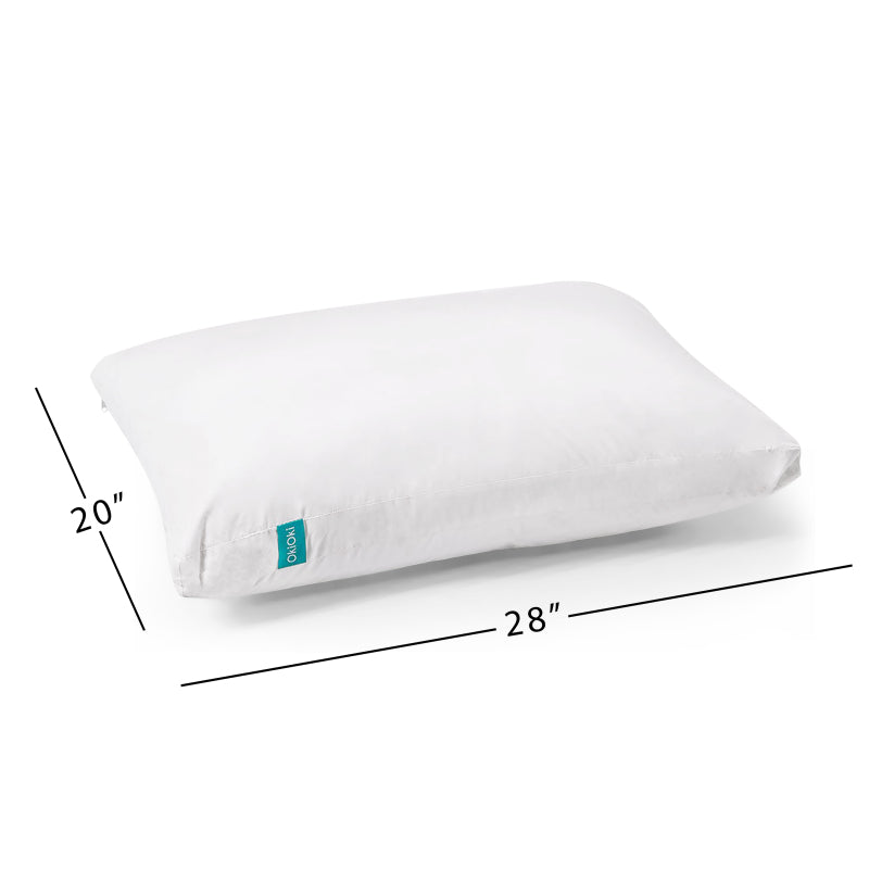 Plush Bed Pillow for Bedroom Comfort & Support