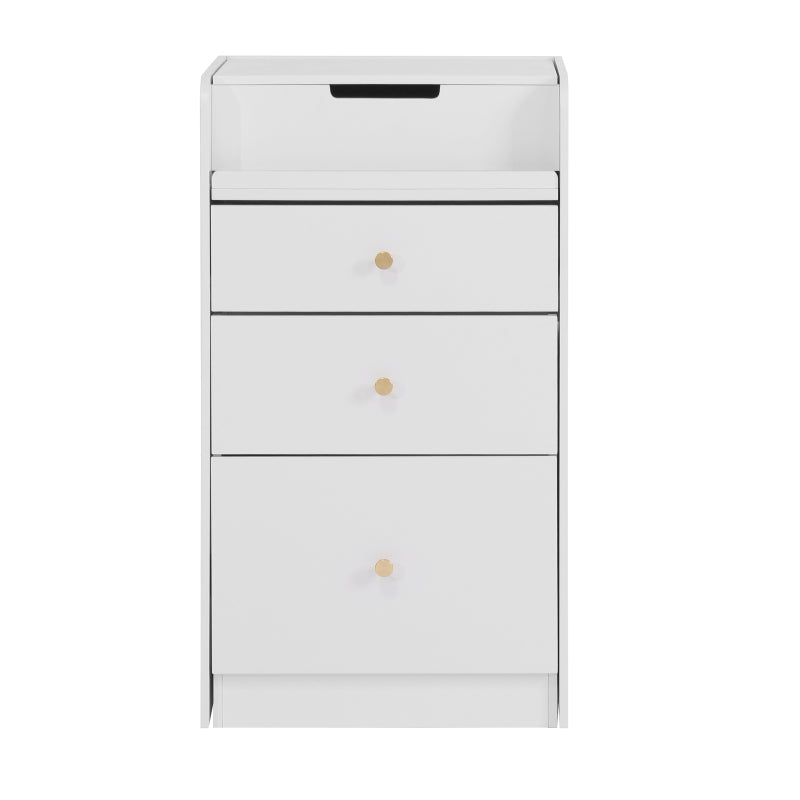 Compact Modern White Vanity Desk, Mirror & Chair for Bedroom
