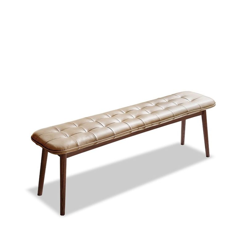 Natural Solid Oak Dining Bench for Dining Room