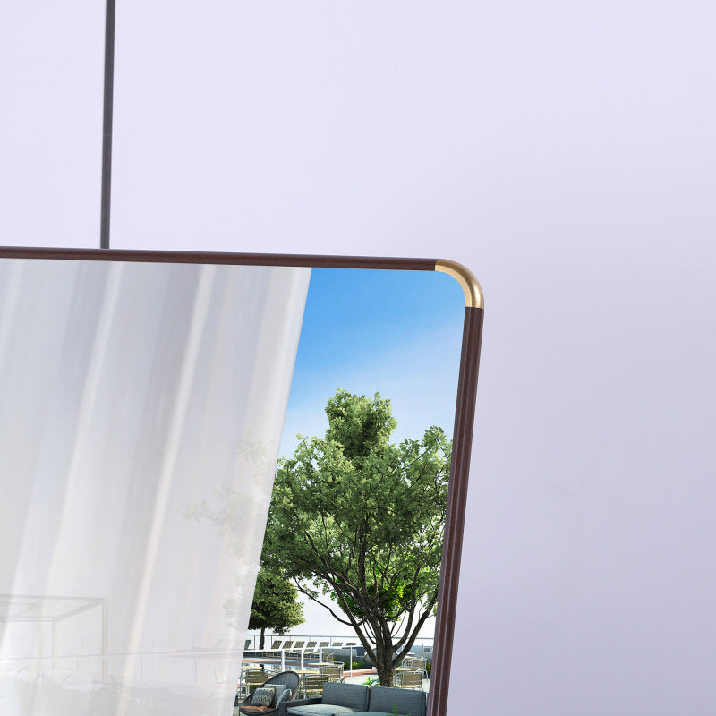 Modern Full-Length Mirror for Bedroom, 60x16 Stand/Wall