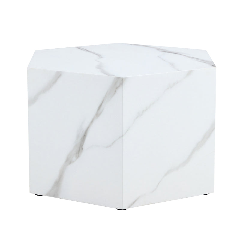 Modern Coffee Table for Living Room with Textured Finish