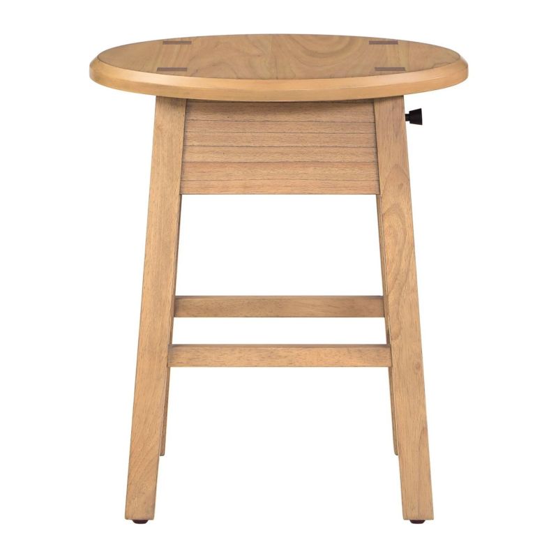 Parkridge Side Table for Living Room, Space-Saving