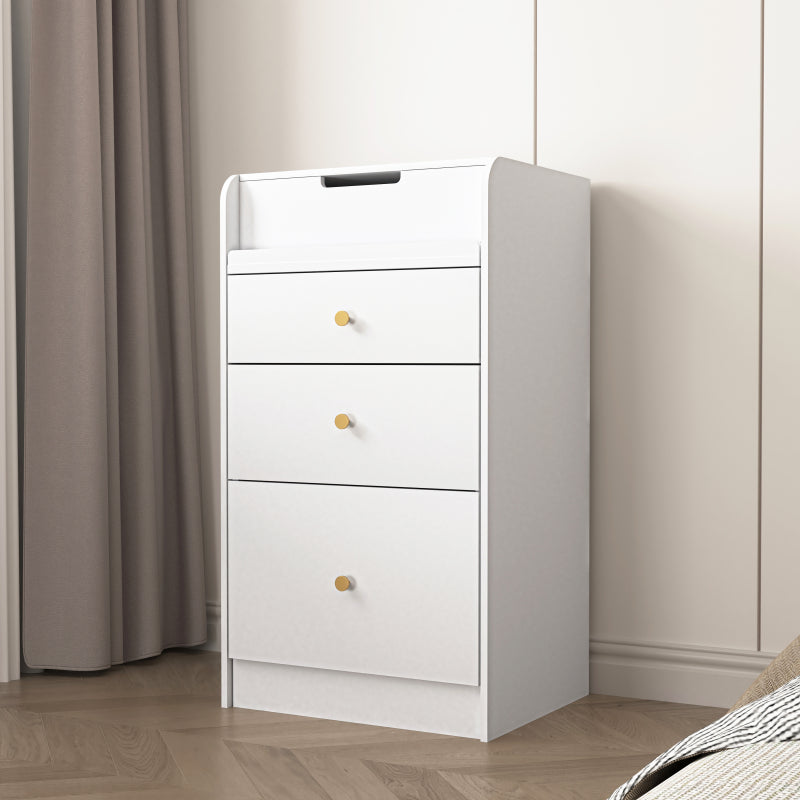 Compact Modern White Vanity Desk, Mirror & Chair for Bedroom