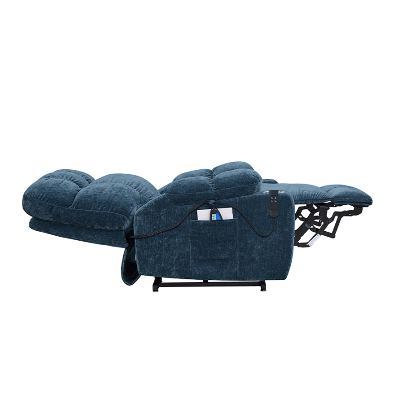 Liyasi Dual-Motor Lift Recliner for Seniors, Heat Massage