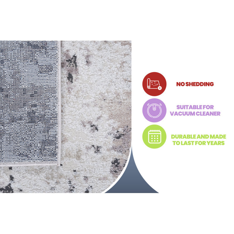 NAAR Payas Collection Abstract Front Door Doormat, 2' x 3'