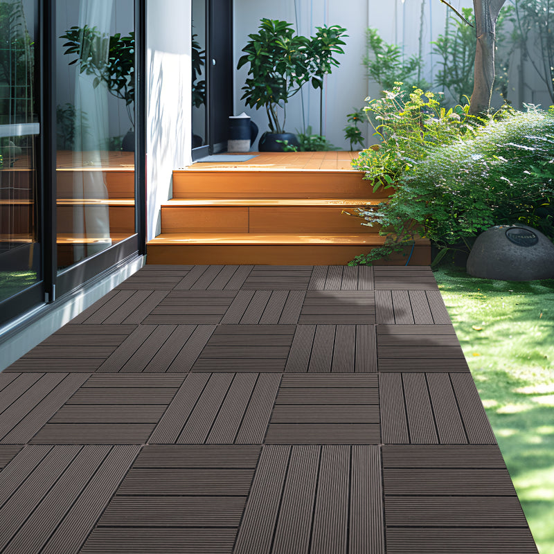 Modern Interlocking Deck Tiles, Patio & Balcony, Waterproof