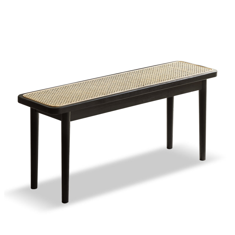 Minimalist Solid Oak Dining Bench for Dining Room or Bedroom