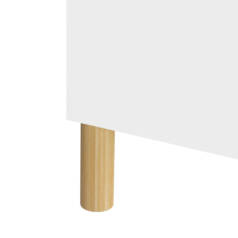 Modern 4-Tier Kids Bookcase for Playroom with Toy Storage
