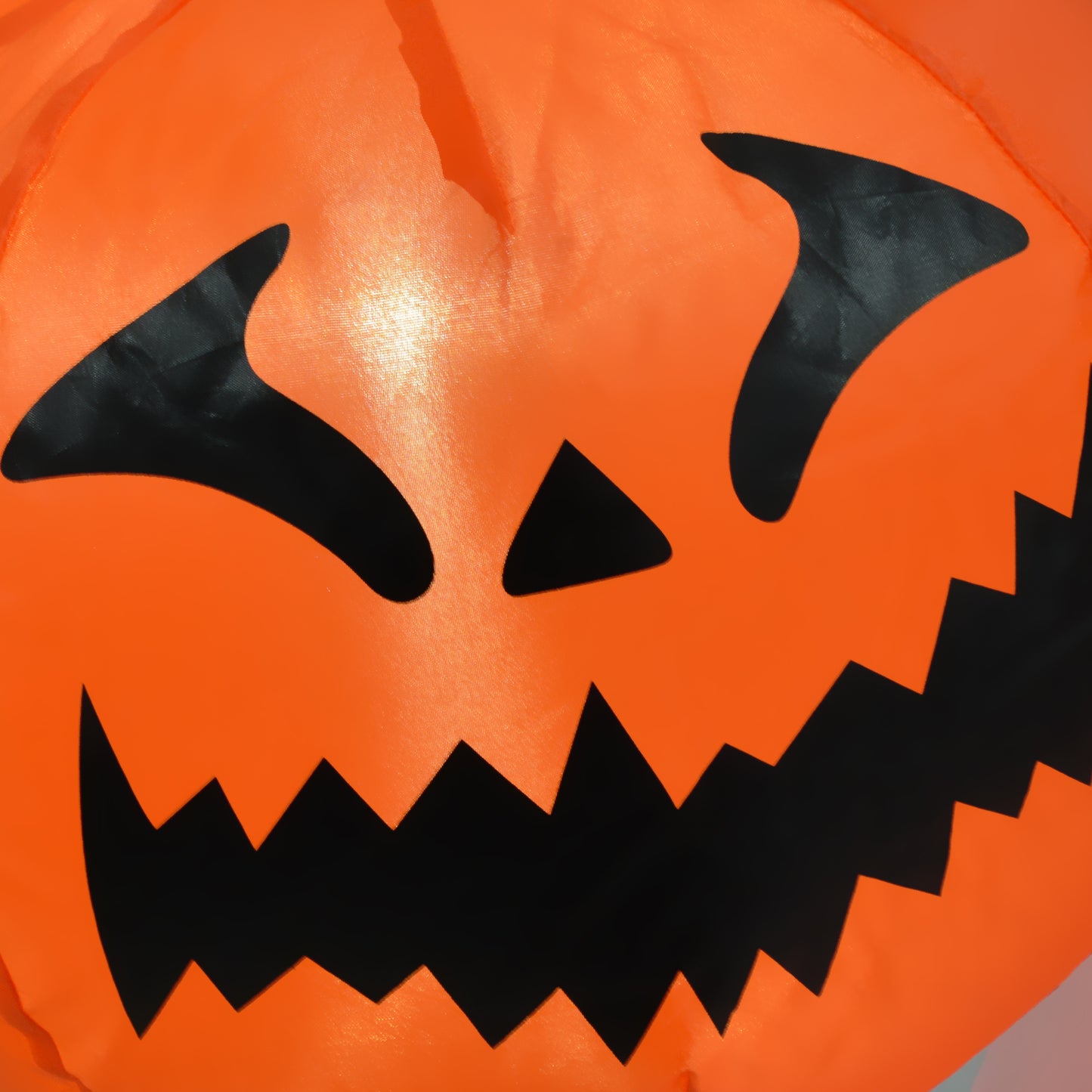 HOMCOM Halloween Yard Inflatable Ghost with Pumpkin, LED