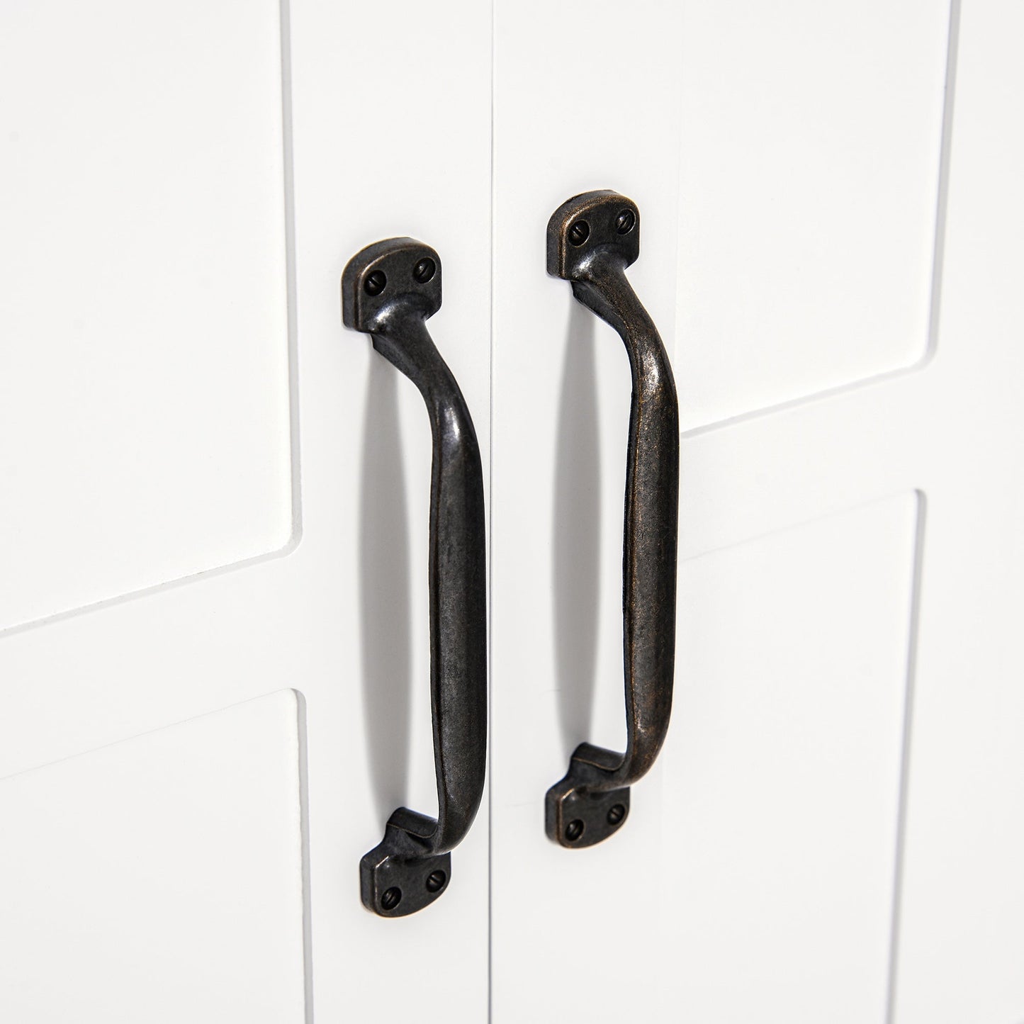 HOMCOM White Bathroom Wall Cabinet with Adjustable Shelf