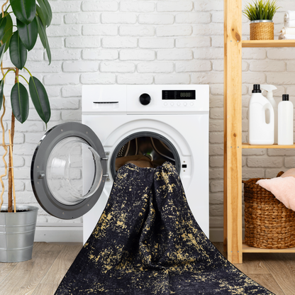NAAR MAVAL Modern 5x8 Area Rug for Living Room, Washable