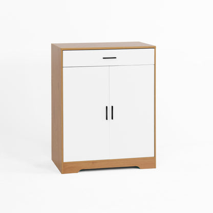 Modern Shoe Cabinet for Entryway with Adjustable Shelves