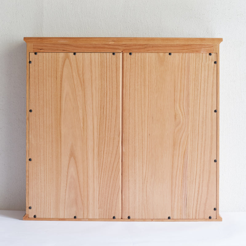 Modern European Kitchen Mug Rack, One-Piece Solid Cherry