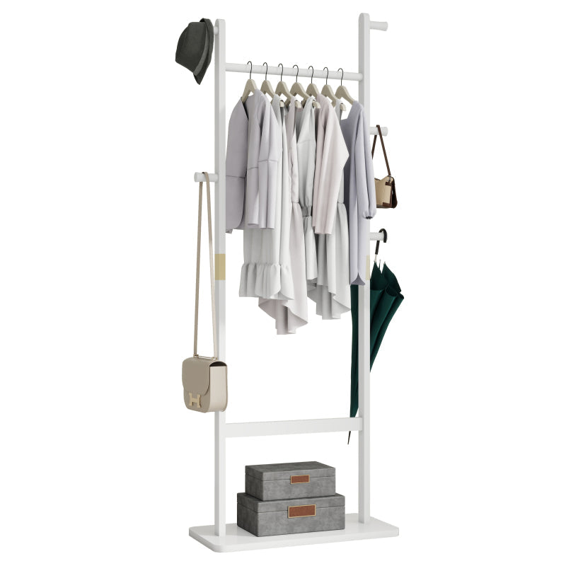 Modern Solid Wood Coat Rack for Entryway, Easy Assembly