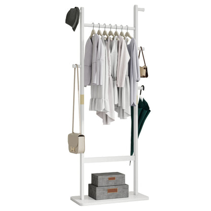 Modern Solid Wood Coat Rack for Entryway, Easy Assembly