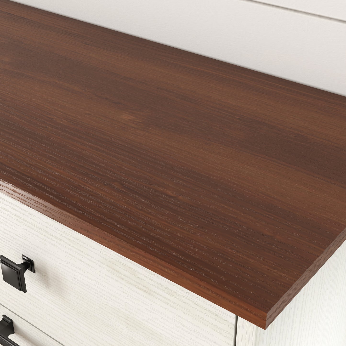 Farmhouse Barn-Door Double Tilt-Out Kitchen Trash Cabinet