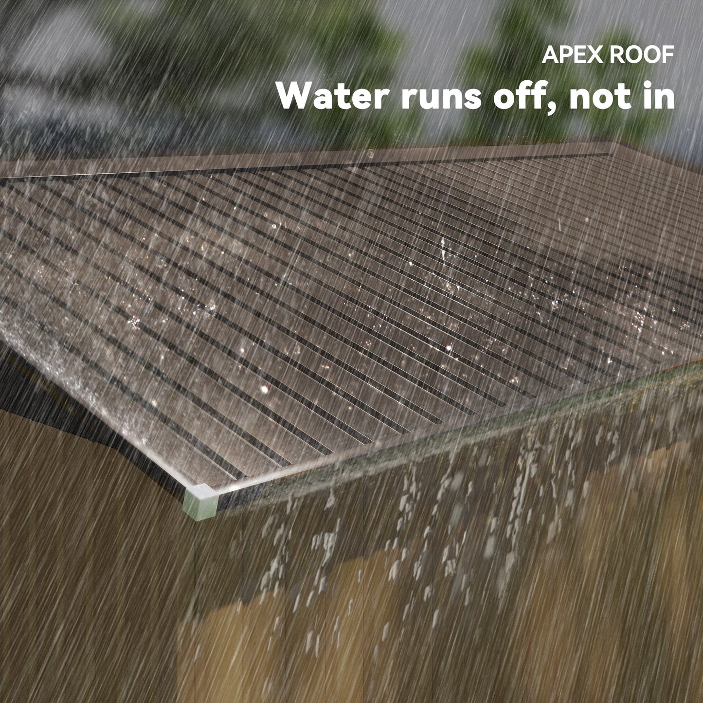 Outsunny Metal Yard Shed: Bikes & Tools, Locking Doors