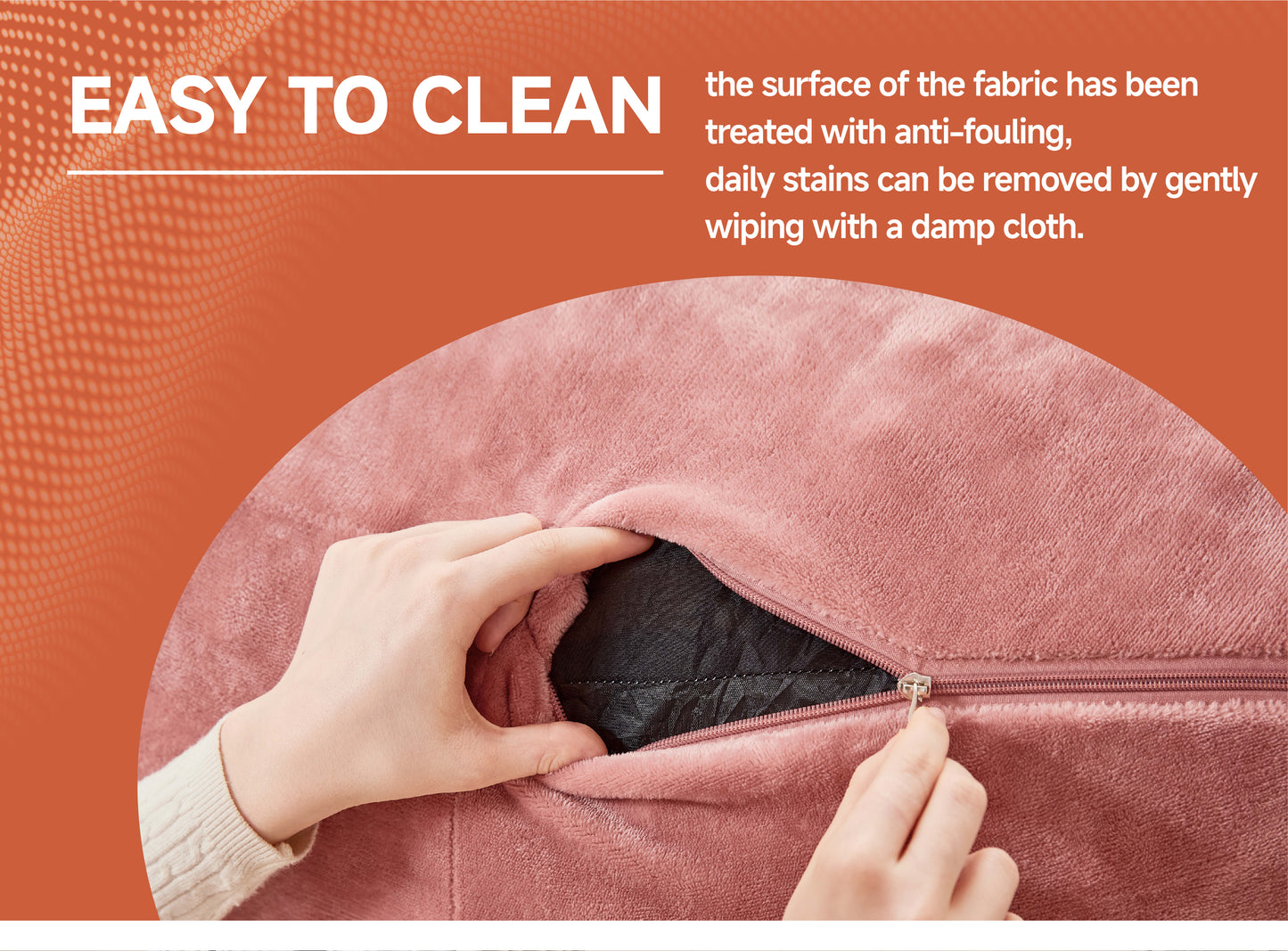 Oversized Bean Bag Chairs for Adults,Giant Bean Bag with Stuffing,Memory Sponge Sofa,Easy to Clean Soft Flannel Fabric, Suitable for Lounge Chairs in Living Room and Bedroom