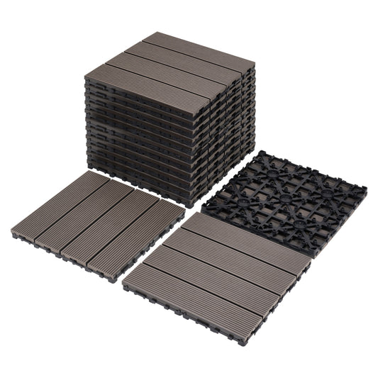 Modern Interlocking Deck Tiles, Patio & Balcony, Waterproof