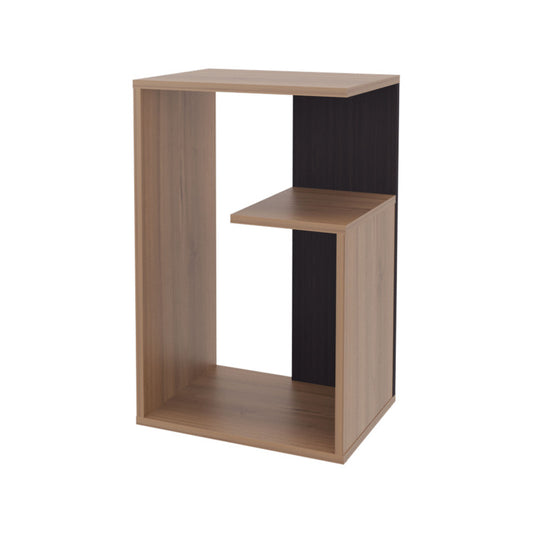 FM FURNITURE Vega Modern Side Table, Living Room Open Shelf