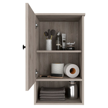 St. Angelo Bathroom Medicine Cabinet, Single Door, 2 Shelves