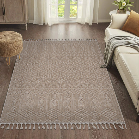 NAAR Guros Traditional Rug, Indoor/Outdoor All-Weather 4x6