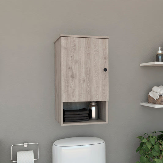St. Angelo Bathroom Medicine Cabinet, Single Door, 2 Shelves