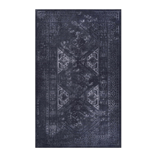 NAAR MAVAL Modern Area Rug for Living Room, Washable 9x12