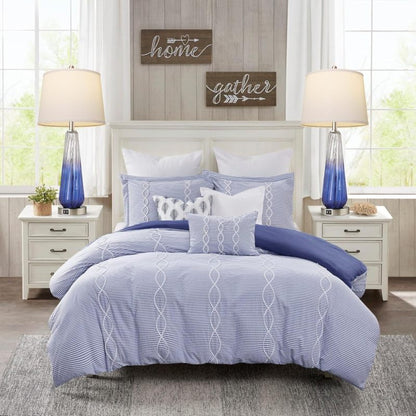Modern Glass Bedside Lamps Set of 2 3-Way Touch & USB A+C
