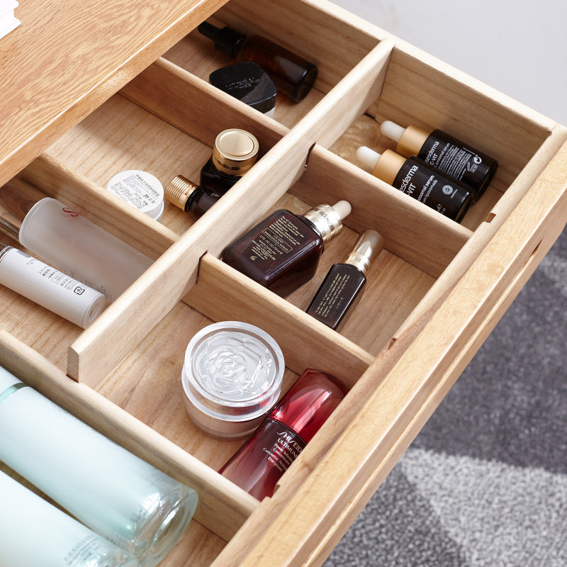 Modern Solid Wood Dresser for Bedroom 60cm with Drawer