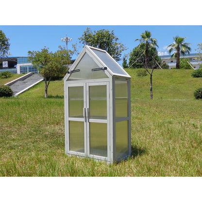 Space-Saving Tiered Mini Greenhouse Stand for Indoor/Outdoor