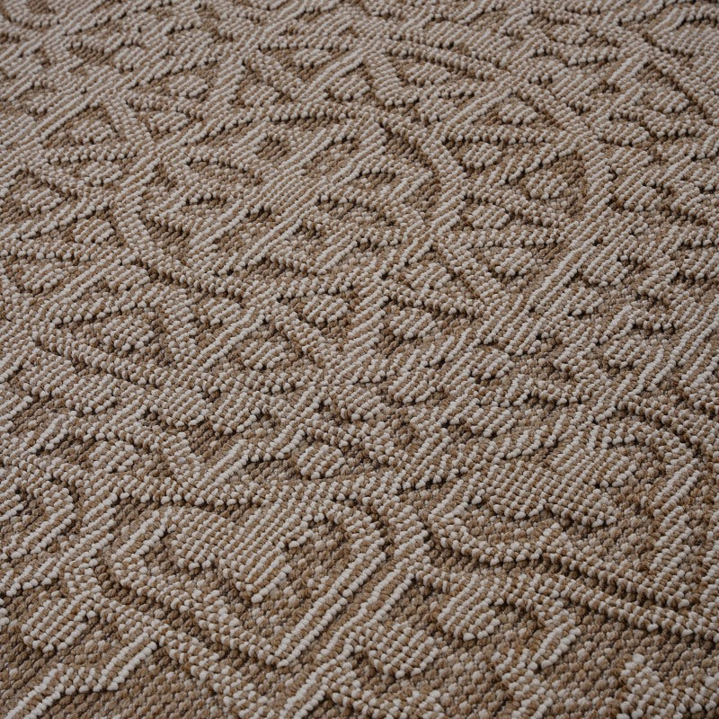 NAAR Guros Medallion Runner Rug, Indoor/Outdoor, Easy-Care