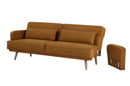 Liore Sofa Bed Pumpkin Colored