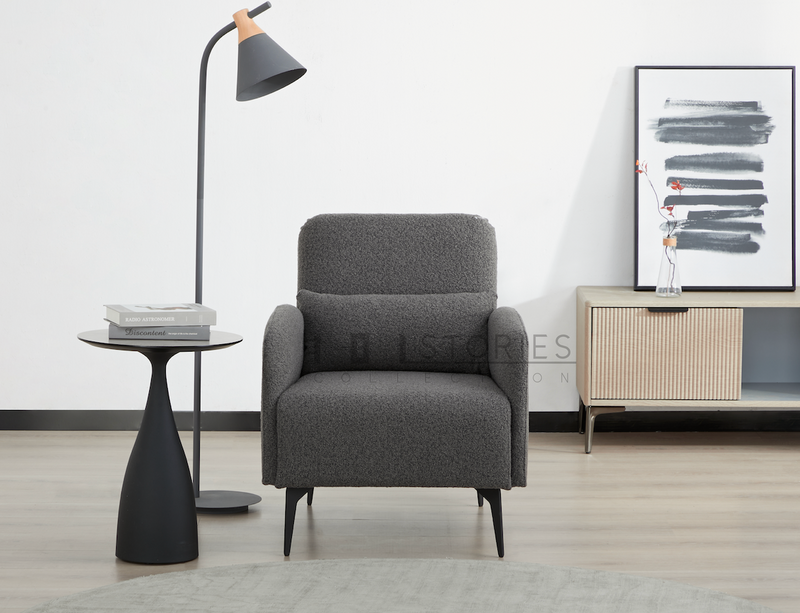 Rhyven Club Chair Grey